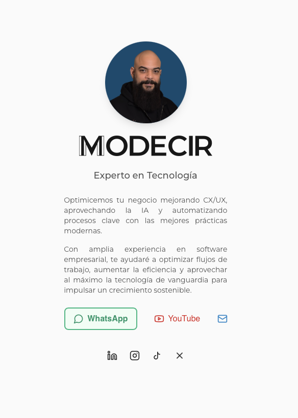 Version anterior del sitio